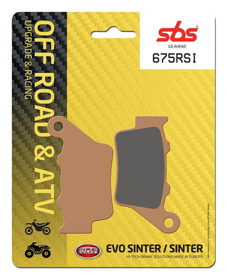 SBS Offroad Racing Brake Pads FR-RR - 675RSI-