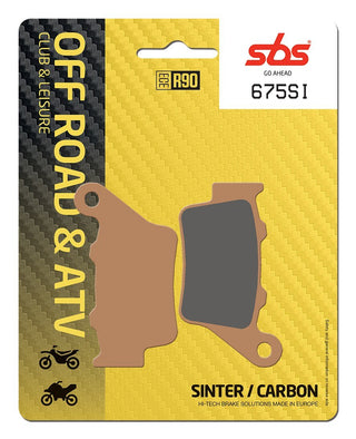SBS FRICTION - Sinter Off Road Rear Brake Pads - 675SI-