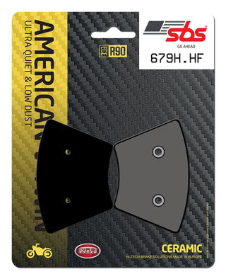 SBS Hd Ceramic Brake Pads Front-Rear - 679H.HF-