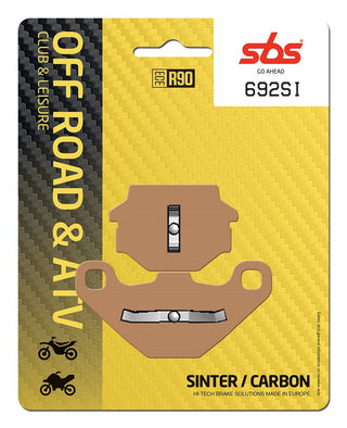 SBS FRICTION - Sinter Off Road Rear Brake Pads - 692SI-