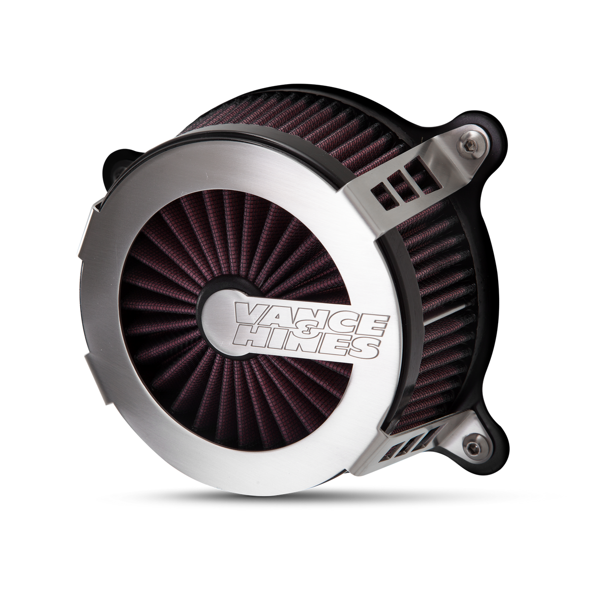 V&H Vo2 Cage Fighter Air Intake Brushed Softail 17-20