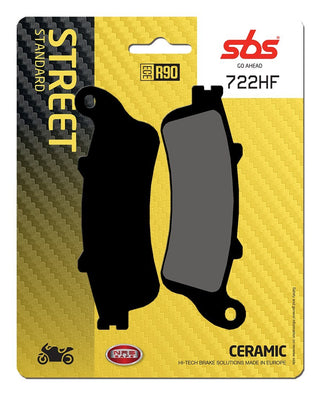SBS FRICTION - Ceramic Rear Brake Pads - 722HF-