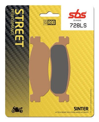 SBS FRICTION - Sinter Rear Brake Pads - 728LS-