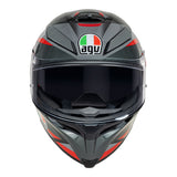 AGV K5 S Plasma Helmet - Grey/Black/Red