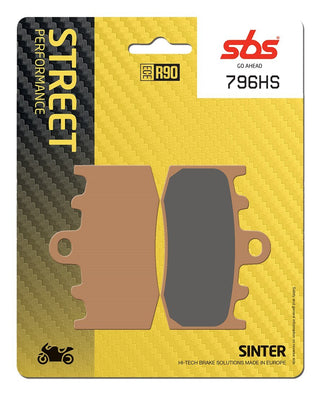 SBS FRICTION - Sinter Front Brake Pads - 796HS-
