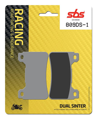 SBS FRICTION - Dual Sinter Racing Brake Pads Moto2, 3 & WSBK SPEC - 809DS-