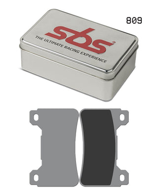 SBS FRICTION - Dual Sinter Racing Brake Pads Moto2, 3 & WSBK SPEC - 809DS-