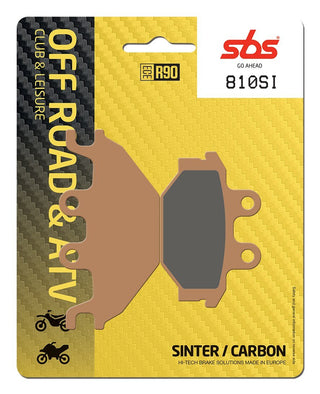 SBS FRICTION - Sinter Front / Rear Off Road Brake Pads - 810SI-