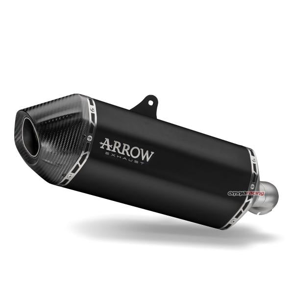 Arrow Sonora Dark Titanum Slip-On Muffler w/Carbon End Cap for KTM 1290 SuperAdventure S/R 21-Up