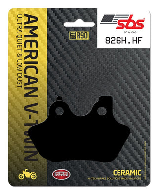 SBS Hd Ceramic Brake Pads Front-Rear - 826H.HF-