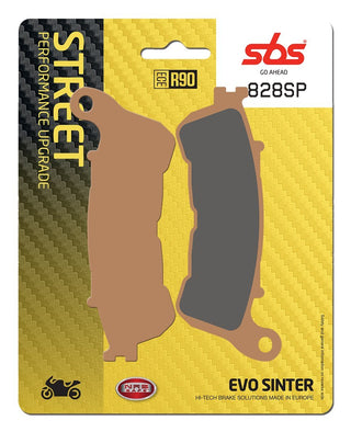 SBS FRICTION - Street Performance EVO Sinter Front Brake Pads - 828SP-