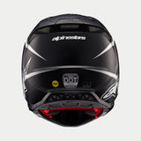Alpinestars Supertech SM10 Ampress Ece 22.06 Helmet - Black White Matt