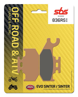 SBS Offroad Racing Brake Pads FR-RR - 836RSI-