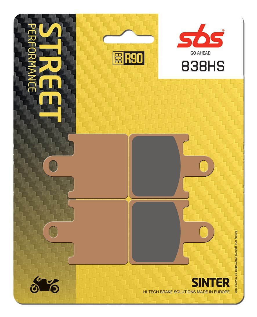 SBS Sintered Brake Pads Front Road - 838HS-