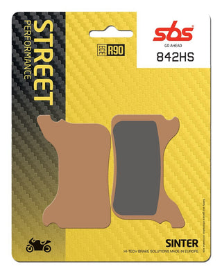 SBS FRICTION - Sinter Front Brake Pads - 842HS-