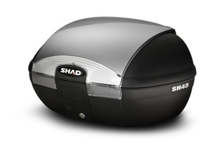 Shad SH45 Top Case Color Plate - Silver