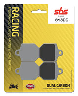 SBS Dual Carbon Racing Brake Front - 843DC-