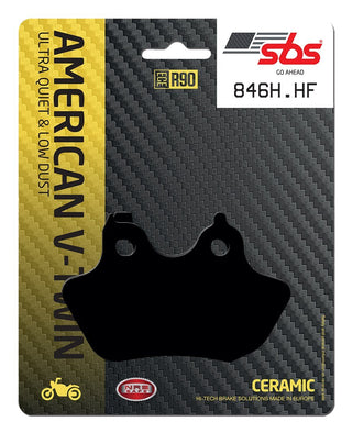 SBS FRICTION - Ceramic Rear H-D Brake Pads - 846H.HF-