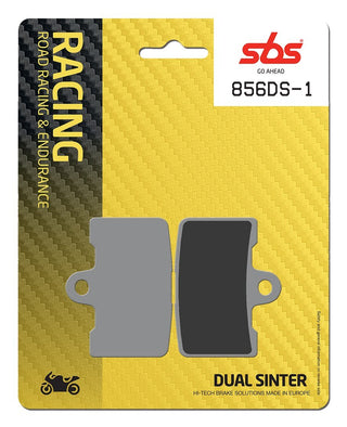 SBS FRICTION - Dual Sinter Racing Brake Pads Moto2, 3 & WSBK SPEC - 856DS-