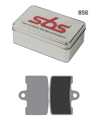 SBS FRICTION - Dual Sinter Racing Brake Pads Moto2, 3 & WSBK SPEC - 856DS-