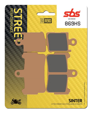 SBS FRICTION - Sinter Front Brake Pads - 869HS-