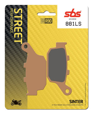 SBS FRICTION - Sinter Rear Brake Pads - 881LS-