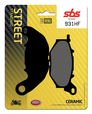 SBS FRICTION - Ceramic Front Brake Pads - 931HF-