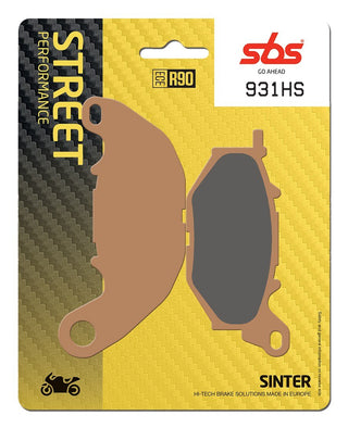 SBS FRICTION - Sinter Front Brake Pads - 931HS-