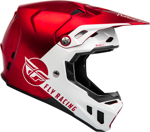 Fly Racing Youth Formula CC Centrum Helmet - Metallic Red White