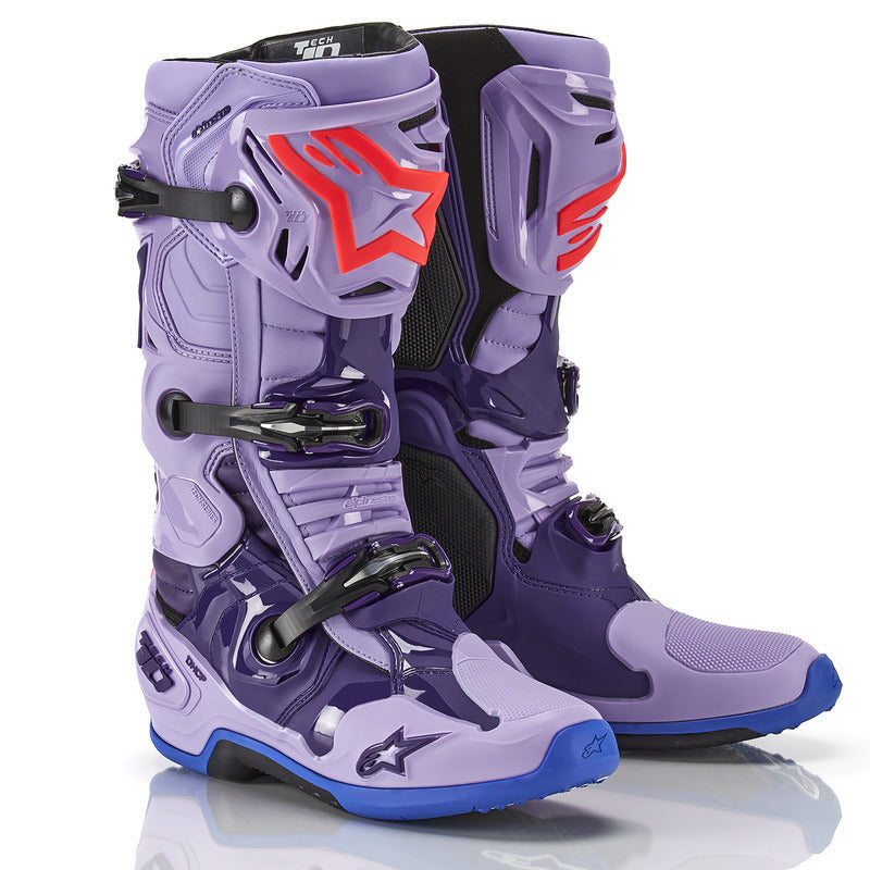 Alpinestars Tech 10 Boots - Violet Lavander