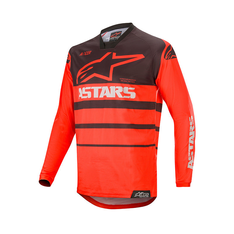 Alpinestars 2020 Racer Supermatic Motocross Jersey - Bright- Red- Black