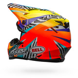 Bell Moto-9 Mips Tagger Breakout Motorcycle Helmet - Gloss Orange/Yellow