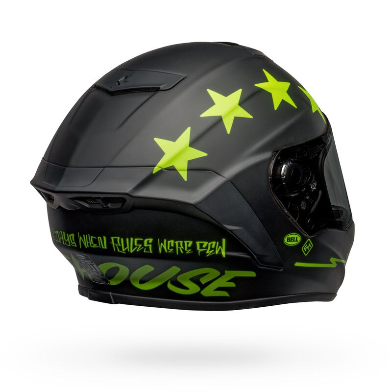 Bell Star DLX MIPS Fasthouse Victory Circle Motorcycle Helmet - Matte Black/Hi-Viz