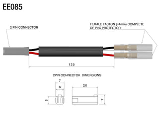 Rizoma Indicators Cable Kit For Suzuki All Models EE085H