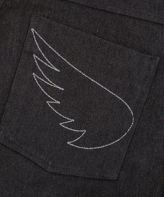 Saint Engineered Slim Armoured Jean Black