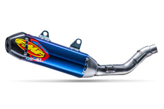 FMF FACTORY 4.1 RCT TITANIUM ANODIZED SL (SLIP-ON) W/ CARBON CAP 045629