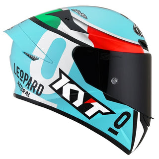 KYT TT Course Tourist Helmet - Leopard Replica