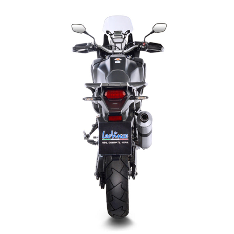 LV Full Syst LV One Evo Stainless Crf 1000 L Africa Twin '16>'17 (Fits W Orig. Pann)
