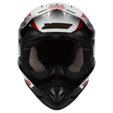 M2R Exo Unit Protech Pc-1 Helmet - Gloss Red/White