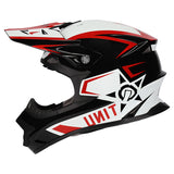 M2R Exo Unit Protech Pc-1 Helmet - Gloss Red/White