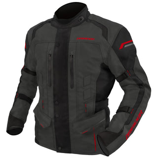 Dririder Compass 4 Youth Jacket - Grey/Black/Red