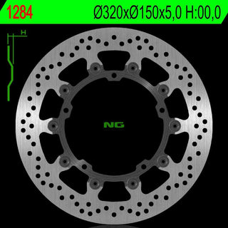 NG Brakes OEM Replacement Rotor NG1284