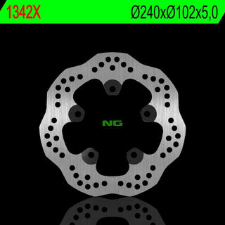 NG Brakes OEM Replacement Rotor Wave Type NG1342X