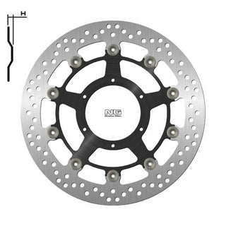 NG Brakes Premium Alloy Center Rotor NG1808G