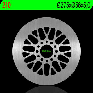 NG Brakes OEM Replacement Rotor NG210