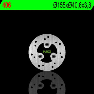 NG Brakes OEM Replacement Rotor NG406