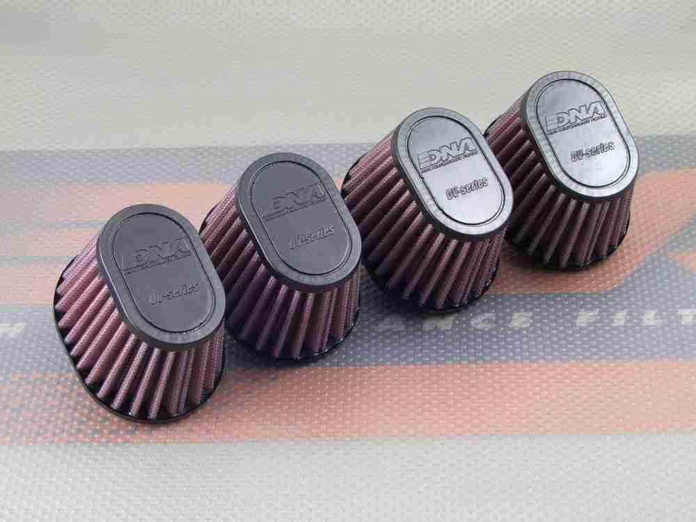 DNA  4 X TAPERED OVAL RUBBER TOP ID 38 MM Lng 87 MM OD 100X75 MM Air Filter OV-3804