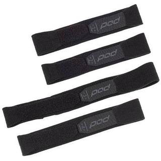 Pod KX Youth Knee Brace Strap Set - Black/Grey