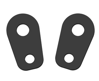Rizoma Indicator Mounting Adapters FR224B - Black