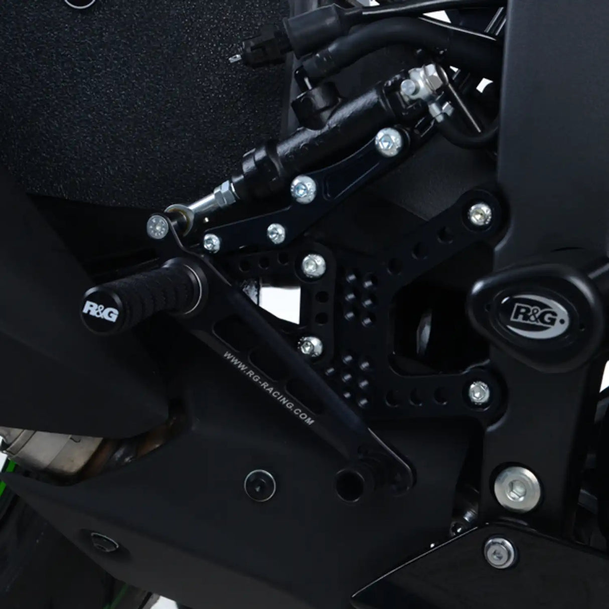 R&G Adjustable Rearsets for Kawasaki ZX-6R '19-'21